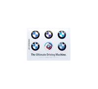 Nostalgic Art Tin Sign BMW Logos The Ultimate Driving Machine 30 x 40 cm