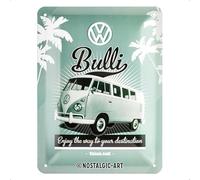 Nostalgic-Art Tin Sign - Volkswagen - Retro Bulli T1 - VW Bus gift idea, Metal Plaque, 15 x 20 cm