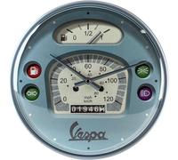 Nostalgic-Art, Vespa Retro Wall Clock - Speedometer - Gift Idea for Scooter Fan