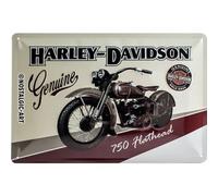 Nostalgic-Art - Vintage Tin Sign Wall Plaque 8x12" - Harley-Davidson #3