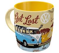 Nostalgic-Art - Volkswagen Retro Coffee Mug - VW Bulli T1 - Let's Get Lost, Large Licensed Mug as Vintage VW Bus Gift Idea, 330 ml
