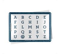 Nostalgic-Art Volkswagen VW ABC metal post card, 10 cm x 14 cm, 10300
