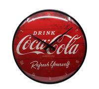 Nostalgic-Art 51074 Coca-Cola - Logo Red Refresh Yourself, Wall Clock 31cm
