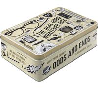 Nostalgic-Art Whatever Odds & Ends Box Flat Storage Tin