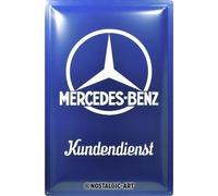 Nostalgic-Art - XXL Tin Sign Wall Plaque 16x24" - Mercedes-Benz Kundendienst