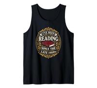 Nostalgic Book Lover Reading Since the Late 1900s Vibe Tank Top
