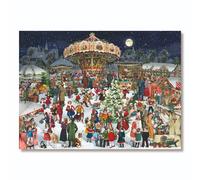Nostalgic Christmas Market Premium Advent Calendar - Advent - Month To View