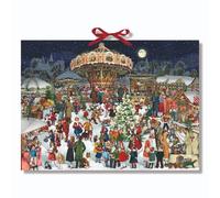 Nostalgic Christmas Market Coppenwrath Advent Calendar 52 x 38 cm