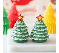 Nostalgic Christmas Trees Salt & Pepper Shakers - Ceramic Holiday Design, Food Safe & Durable, Fun Addition to Holiday Meals, Perfect for Holiday Gifting