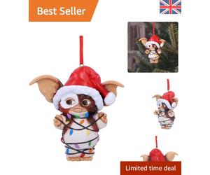 Nostalgic Gremlins Gizmo Fairy Lights Ornament - Perfect for Christmas Cheer