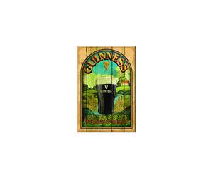 Nostalgic Guinness Wooden Sign With Taste Of Ireland And Pint Design