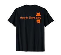 Nostalgic Hang In There Baby Cute Kitty Therapy T-Shirt