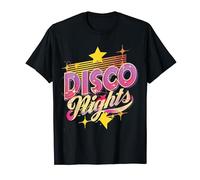 Nostalgic Night Fever: Disco Nights Fun T-Shirt