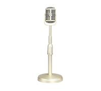 Nostalgic Old Fashioned Simulation Microphone Retro Film Photography Accessory for Wedding Faux Mic Props Wedding Props