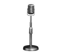 Nostalgic Old Fashioned Simulation Microphone Retro Film Photography Accessory For Wedding Photography Faux Mic Props Classical Photographic Model
