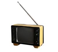 Nostalgic Ornament Miniature Televisions/Radiogram Model Televisions/Radio Decorations Dollhouses Accessories for Diys Dollhouses Accessories