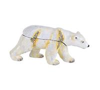 Nostalgic Trinket Box/Pill Box/Trinket Box/Jewellery Box Made of Metal and a Pretty Polar Bear with a stylish Farbergé Style - Palazzo