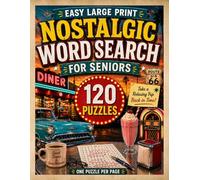 Nostalgic Word Search for Seniors: 120 Large Print Puzzles from the 1950s-1970s - Easy & Relaxing Brain Games with Fun Facts: 120 Easy Puzzles • One ... for Seniors (Mertin Senior Puzzle Series)