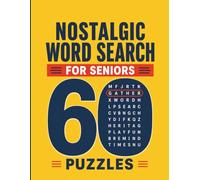 Nostalgic Word Search for Seniors: Large Print Puzzles Filled with Vintage Memories and Retro Fun