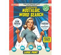 Nostalgic Word Search: The Ultimate Gift for Baby Boomers | Special Puzzles with Videos, Fun Trivia, Nostalgic Illustrations & Memory Prompts | Large ... (Perfect Nostalgic Gifts: Puzzles and More!)
