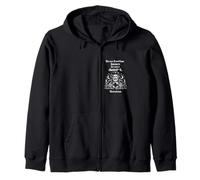 Nostradamus Prophecies 2026 Mega Mess Zip Hoodie