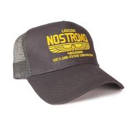 Nostromo Emboridered Hat Inspired by Alien Mesh Back Cap Grey