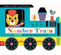 Nosy Crow Number Train - Board Book | Size: 1 Pack Nosy Crow Multicolor 1 Pack