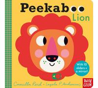Nosy Crow Peekaboo Lion - Board Book | Size: 1 Pack Nosy Crow Multicolor 1 Pack