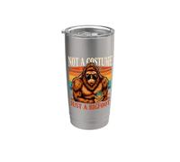 Not A Costume Just A Sasquatch Happy Halloween Stainless Steel Insulated Tumbler