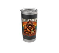 Not A Costume Just A Sasquatch Happy Halloween Stainless Steel Insulated Tumbler