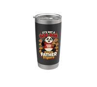 Not A Dad BOD It's A Father Figure Funny Pizza Father's Day Stainless Steel Insulated Tumbler