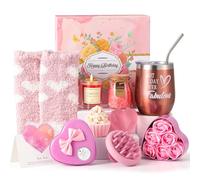 Not A Day Over Fabulous Birthday Gifts for Women, Birthday Gifts Basket for Her Birthday Hampers Gift Ideas for Her,Friends, Coworkers, Her, Wife, Mom, Daughter, Sister, Aunt