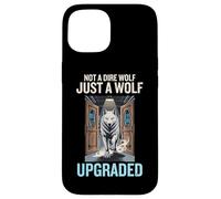 Not A Dire Wolf Just A Wolf Upgraded Science Paleontology Case for iPhone 15