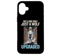 Not A Dire Wolf Just A Wolf Upgraded Science Paleontology Case for iPhone 16 Plus