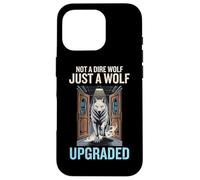 Not A Dire Wolf Just A Wolf Upgraded Science Paleontology Case for iPhone 16 Pro