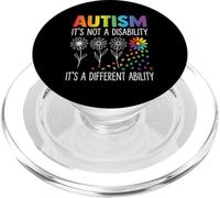 Not a Disability its a Different Ability - Autism Awareness PopSockets PopGrip for MagSafe
