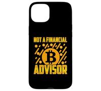 Not A Financial Advisor BTC Bitcoin Funny BTC Crypto Gift Case for iPhone 15 Plus