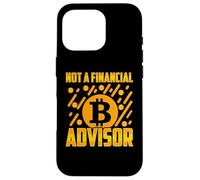 Not A Financial Advisor BTC Bitcoin Funny BTC Crypto Gift Case for iPhone 16 Pro