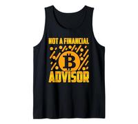 Not A Financial Advisor BTC Bitcoin Funny BTC Crypto Gift Tank Top