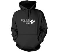 Not a Ghost Dead Just Dead Inside - Unisex Hoodie - Pastel Goth Cute M Black