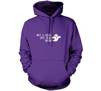 Not a Ghost Dead Just Dead Inside - Unisex Hoodie - Pastel Goth Cute M Purple