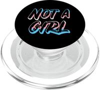 Not a Girl FTM Trans Pride for Men Transgender PopSockets PopGrip for MagSafe