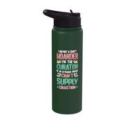 Not A Hoarder Curator of Craft Supply Collection Crafter Stainless Steel Insulated Water Bottle