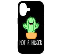Not a Hugger Cactus | Cute Kawaii Do Not Hug Meme Case for iPhone 17