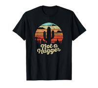 Not A Hugger Funny Cactus Anti Social T-Shirt