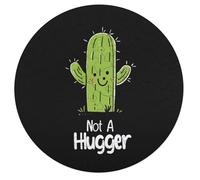 Not A Hugger Funny Cactus Wooden Jigsaw Puzzles for Adults Brain-Teasing Game Idea Puzzle Gift for Unisex