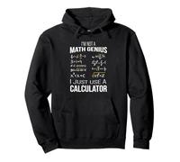 Not A Math Genius Calculator Humour Calculator Math Pullover Hoodie