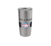 Not A Phase Transgender Pride Flag Stainless Steel Insulated Tumbler