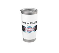 Not A Phase Transgender Pride Flag Stainless Steel Insulated Tumbler