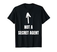 Not A Secret Agent Funny Private Detective And Inspector Spy T-Shirt